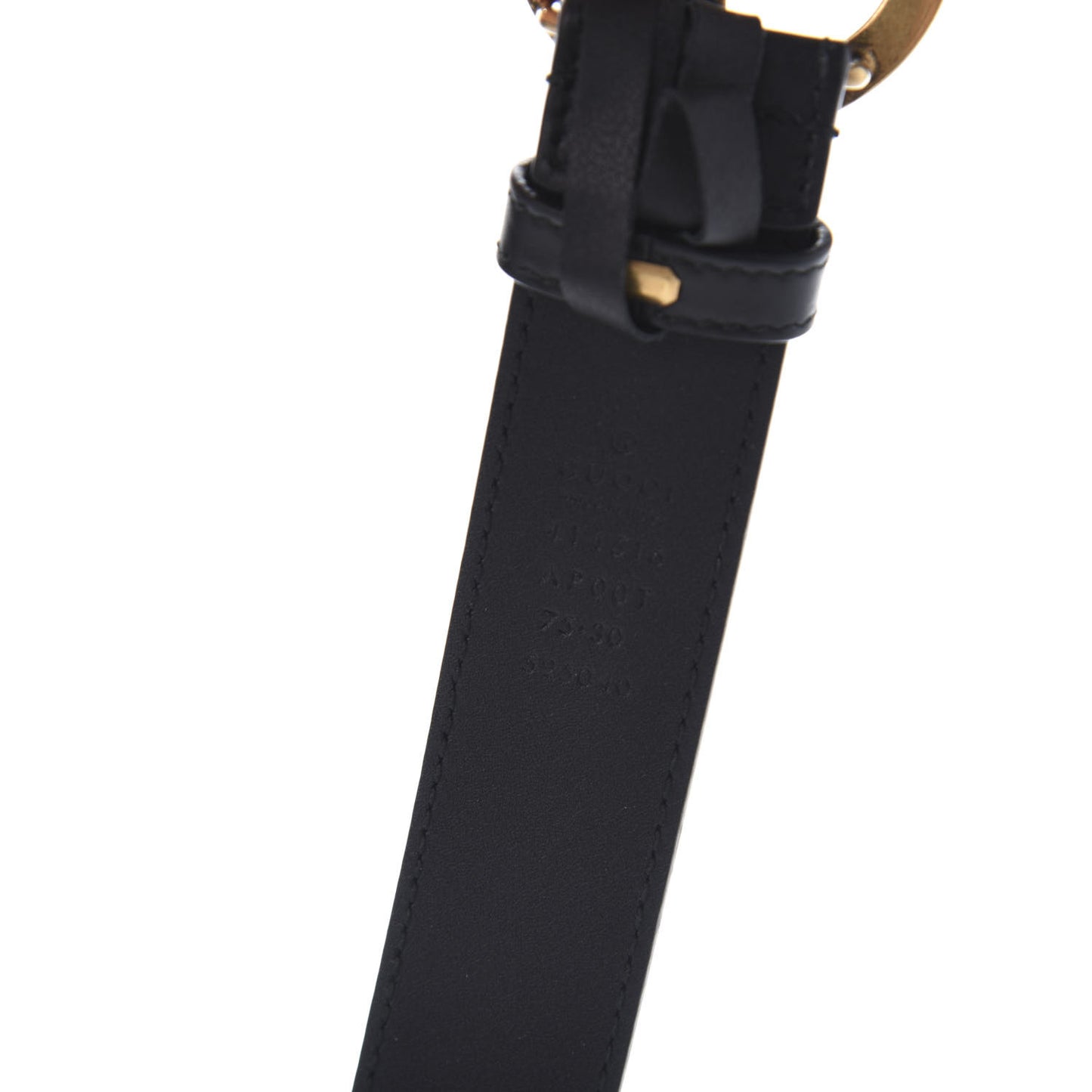 Calfskin Double G 30mm Belt 75 30 Black