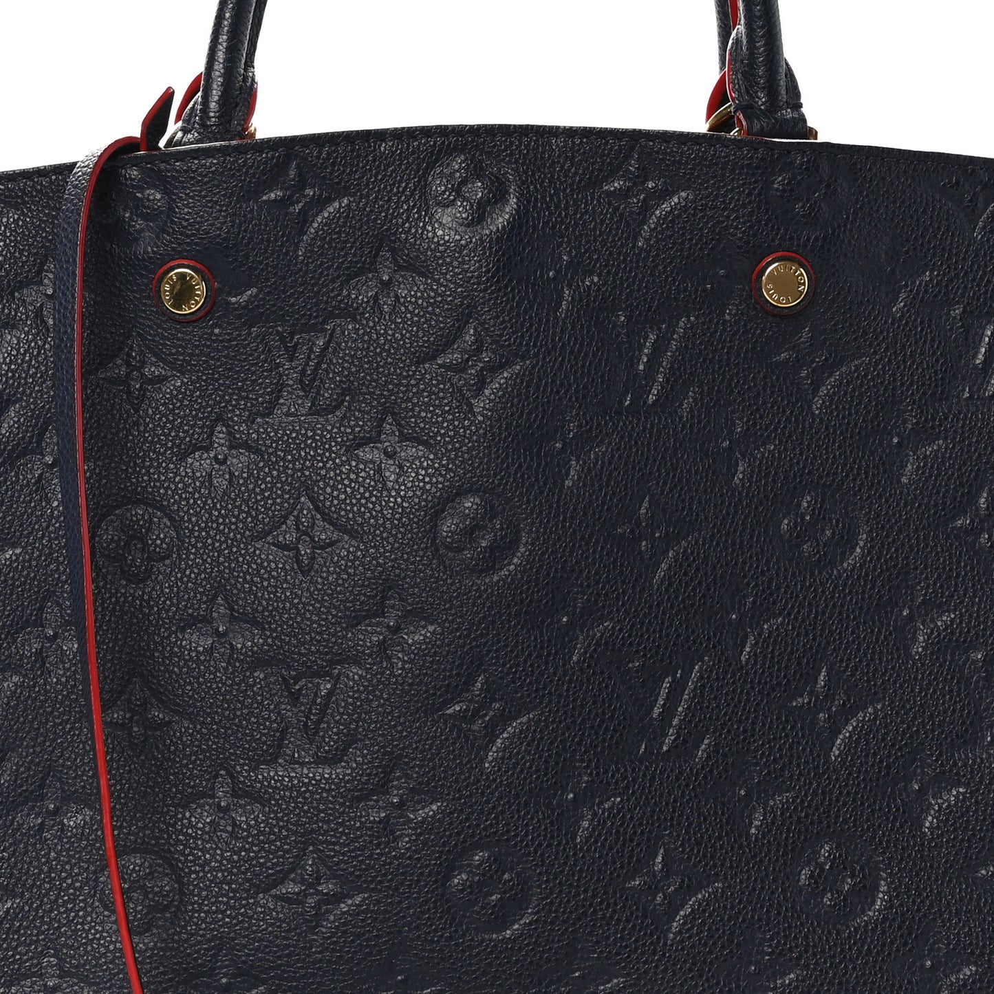 Empreinte Montaigne GM Marine Rouge