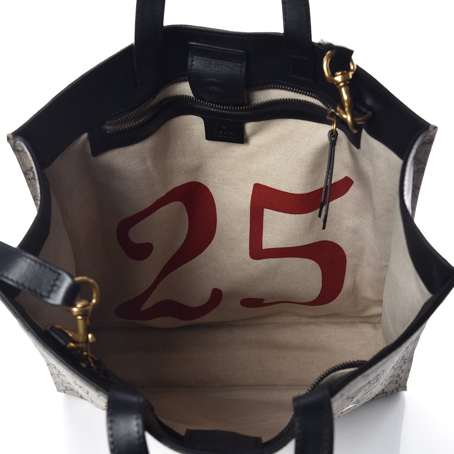 Gucci GG Supreme Monogram Blind for Love Vertical Tote 9 of 15