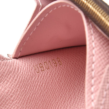 Louis Vuitton Damier Ebene Rosalie Coin Purse Rose Ballerine 7 of 8