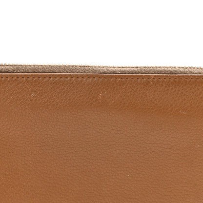 Prada Vitello Daino Zip Around Wallet Palissandro 13 of 17