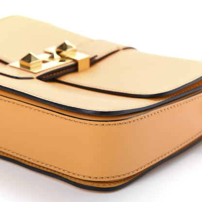 Valentino Garavani Vitello B-Rockstud Flap Mandarin Sorbet 7 of 9