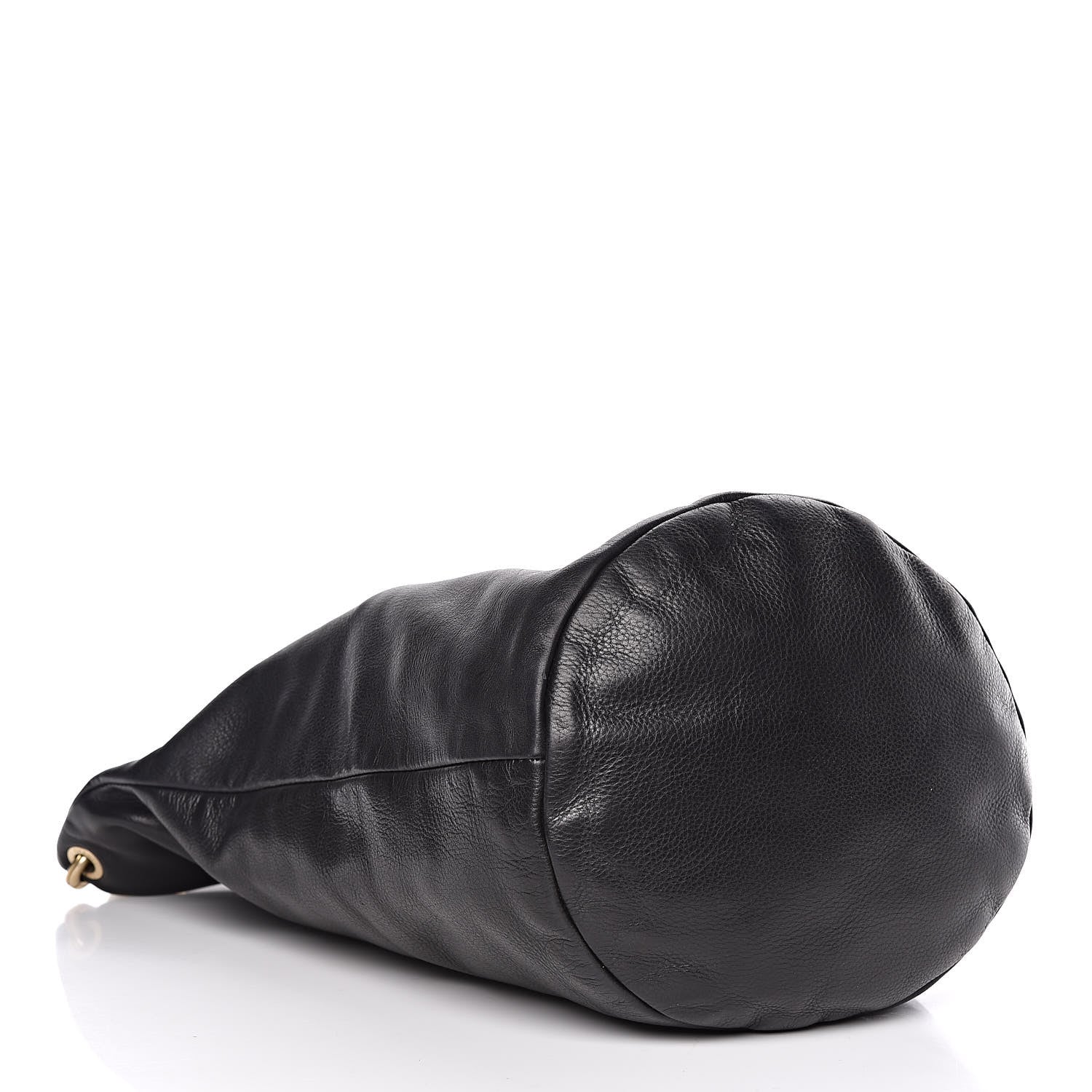 Chanel Calfskin CC Bucket Bag Black 4 of 12