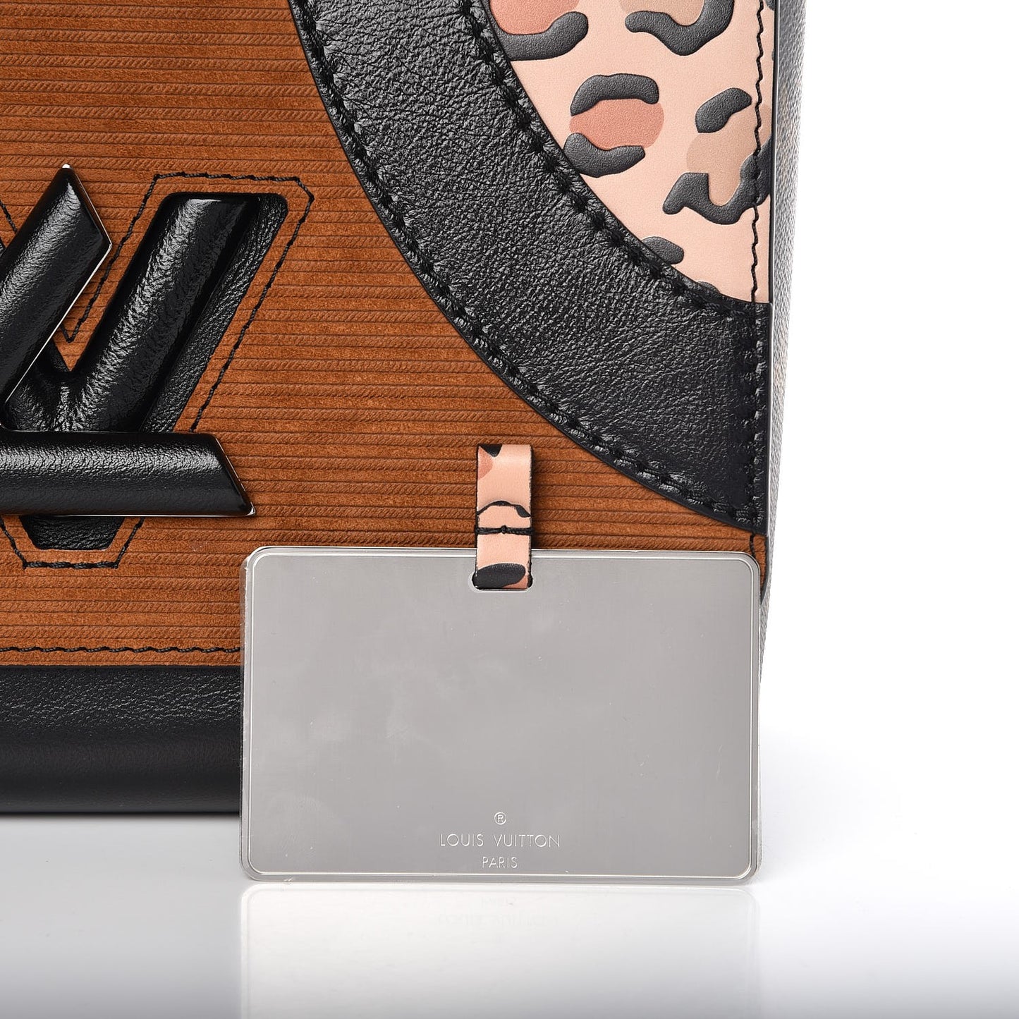 Calfskin Monogram Wild at Heart Twist Shoulder Bag MM