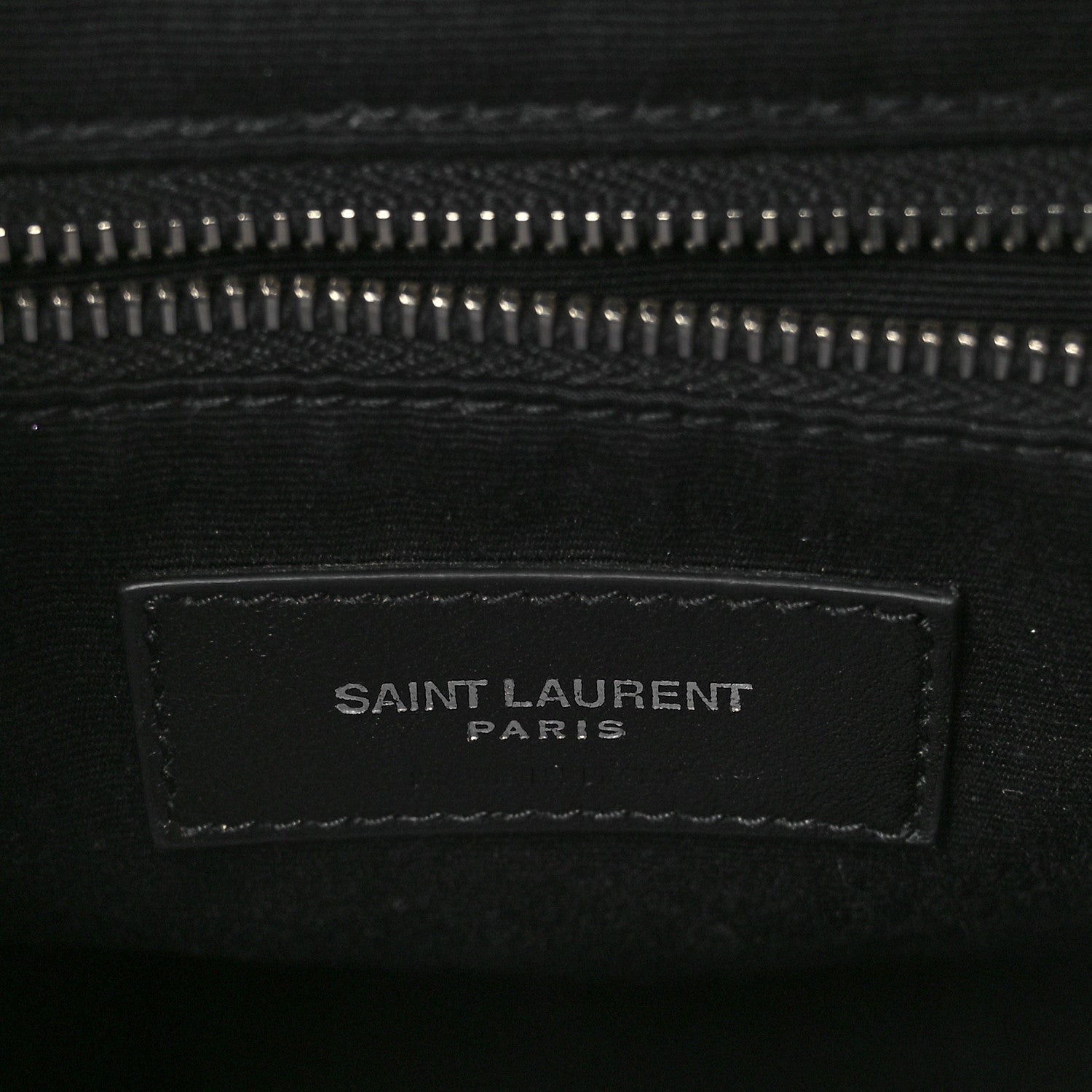 Saint Laurent Calfskin Y Quilted Monogram Small Loulou Backpack Black 6 of 10