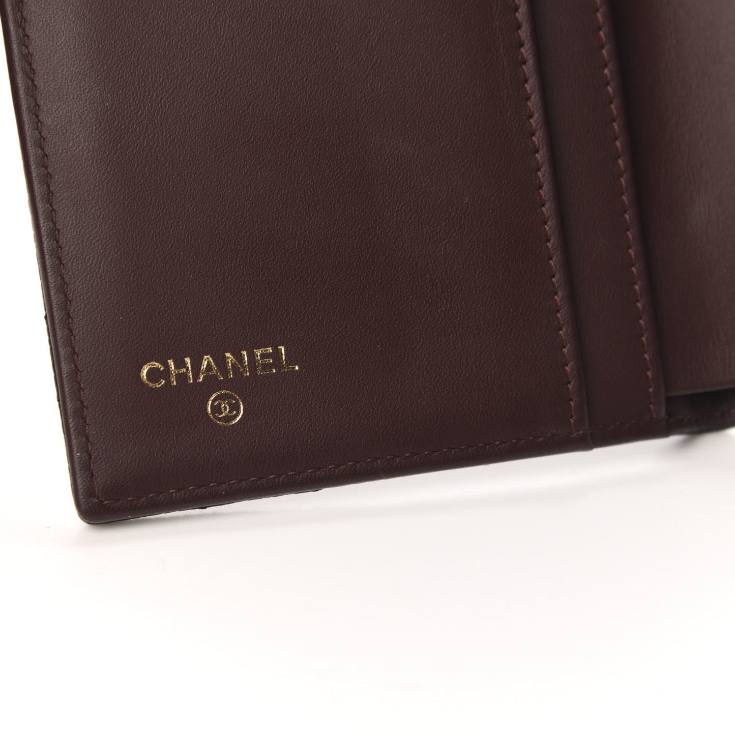 Caviar Quilted Large Flap Wallet Black