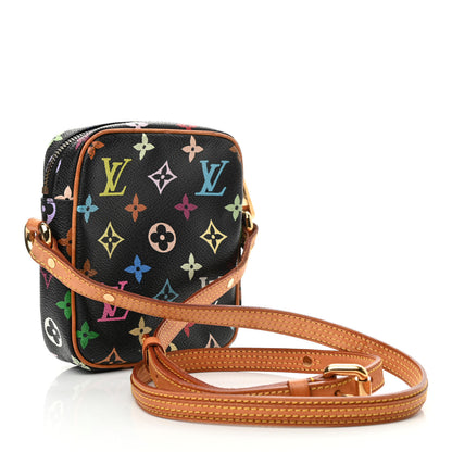 Louis Vuitton Monogram Multicolor Rift Black 2 of 8