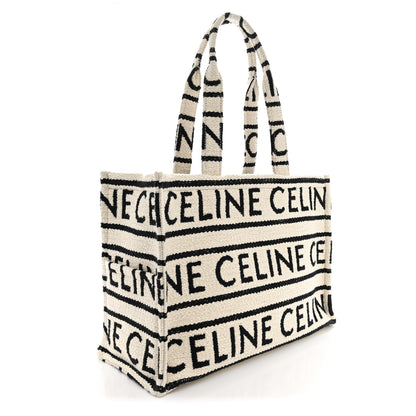 Celine Canvas Large All Over Cabas Thais 3 of 9