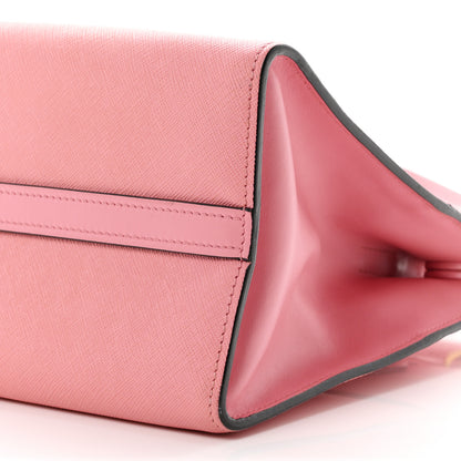 Prada Saffiano City Calfskin Small Paradigme Bag Petalo 10 of 10