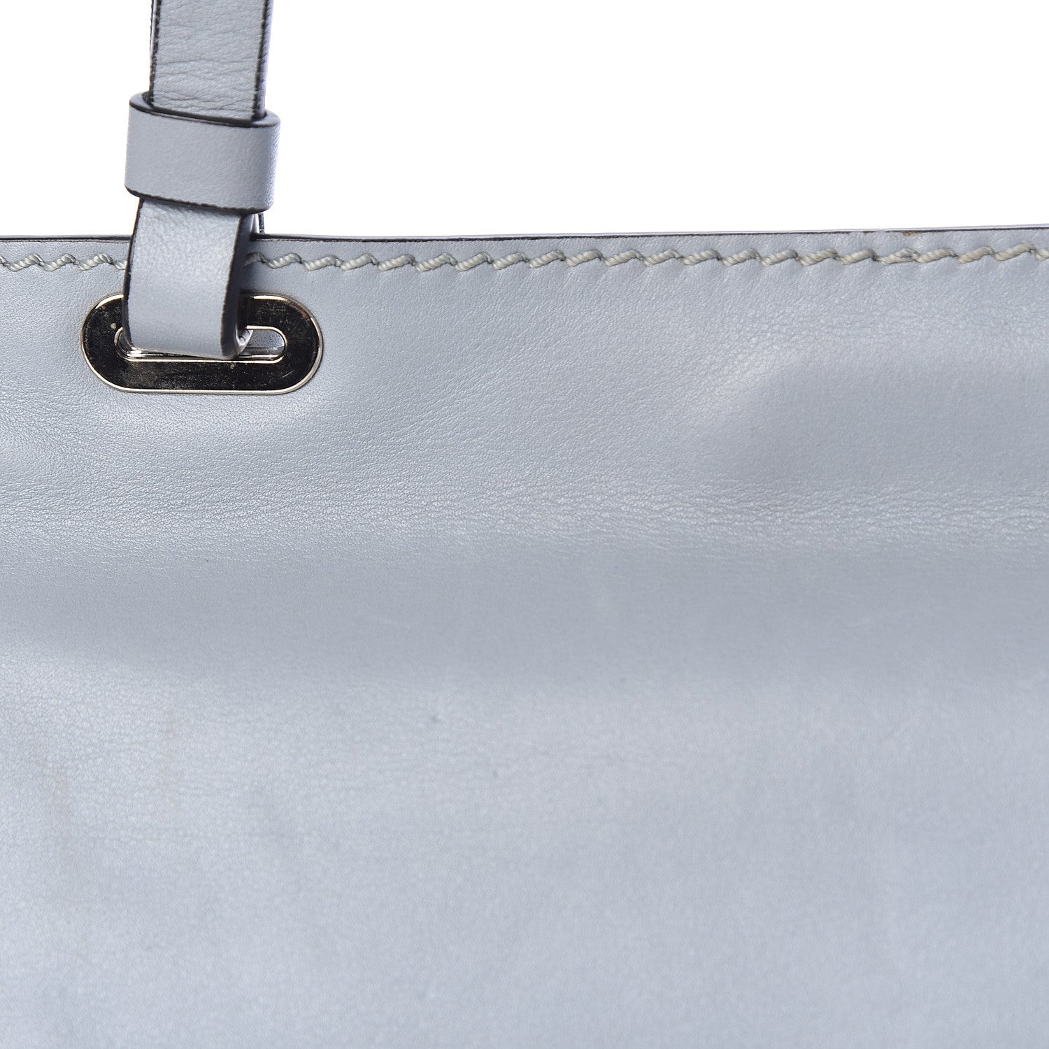Valentino Garavani Vitello Small Rockstud Tote Grey 15 of 19