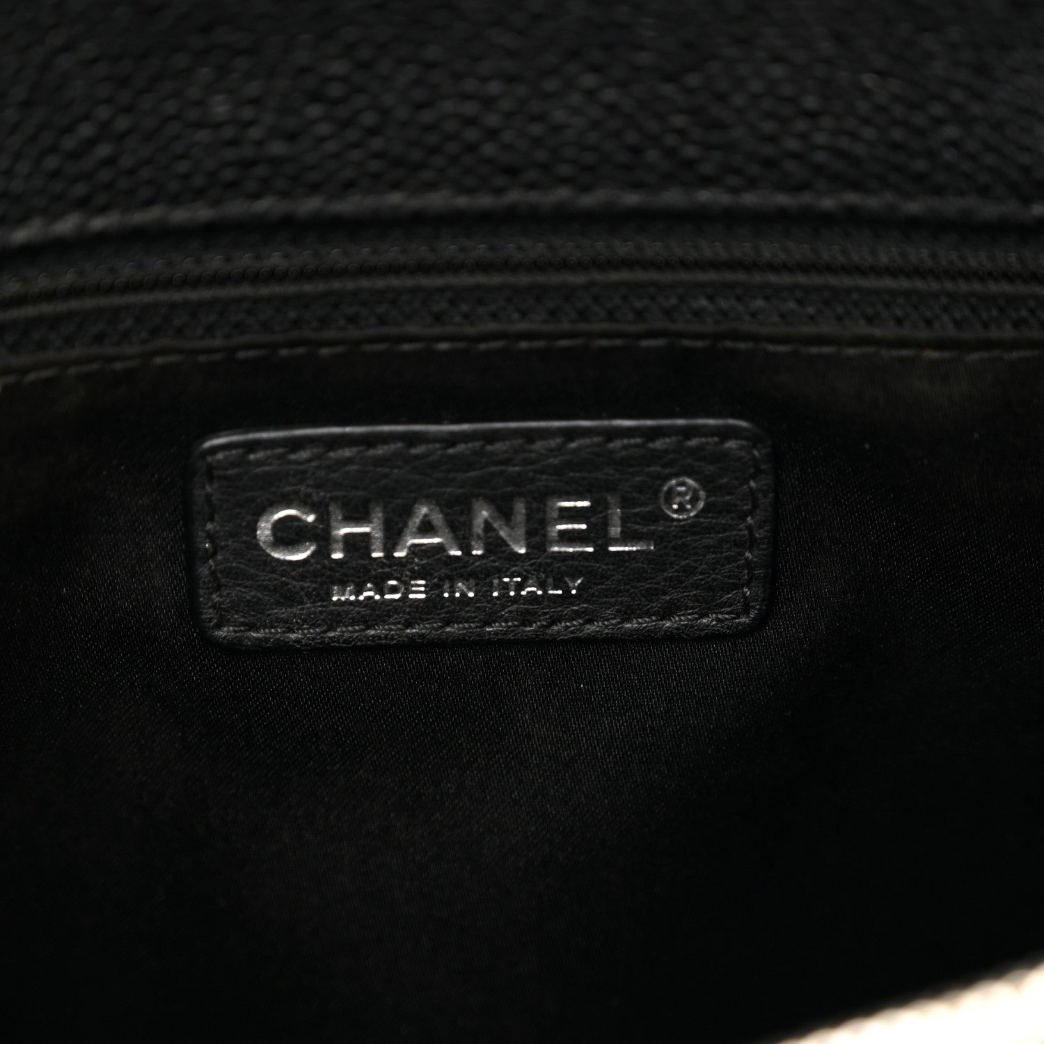 Chanel Caviar Quilted Grand Shopping Tote GST Black 7 of 10
