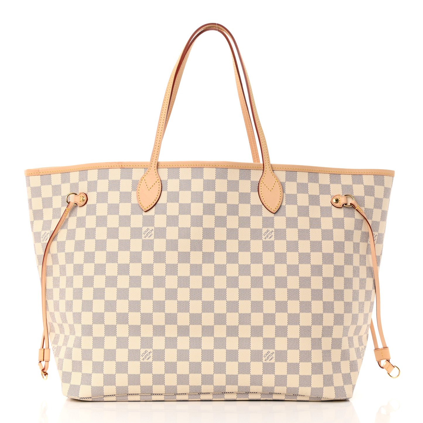 Damier Azur Neo Neverfull GM Rose Ballerine
