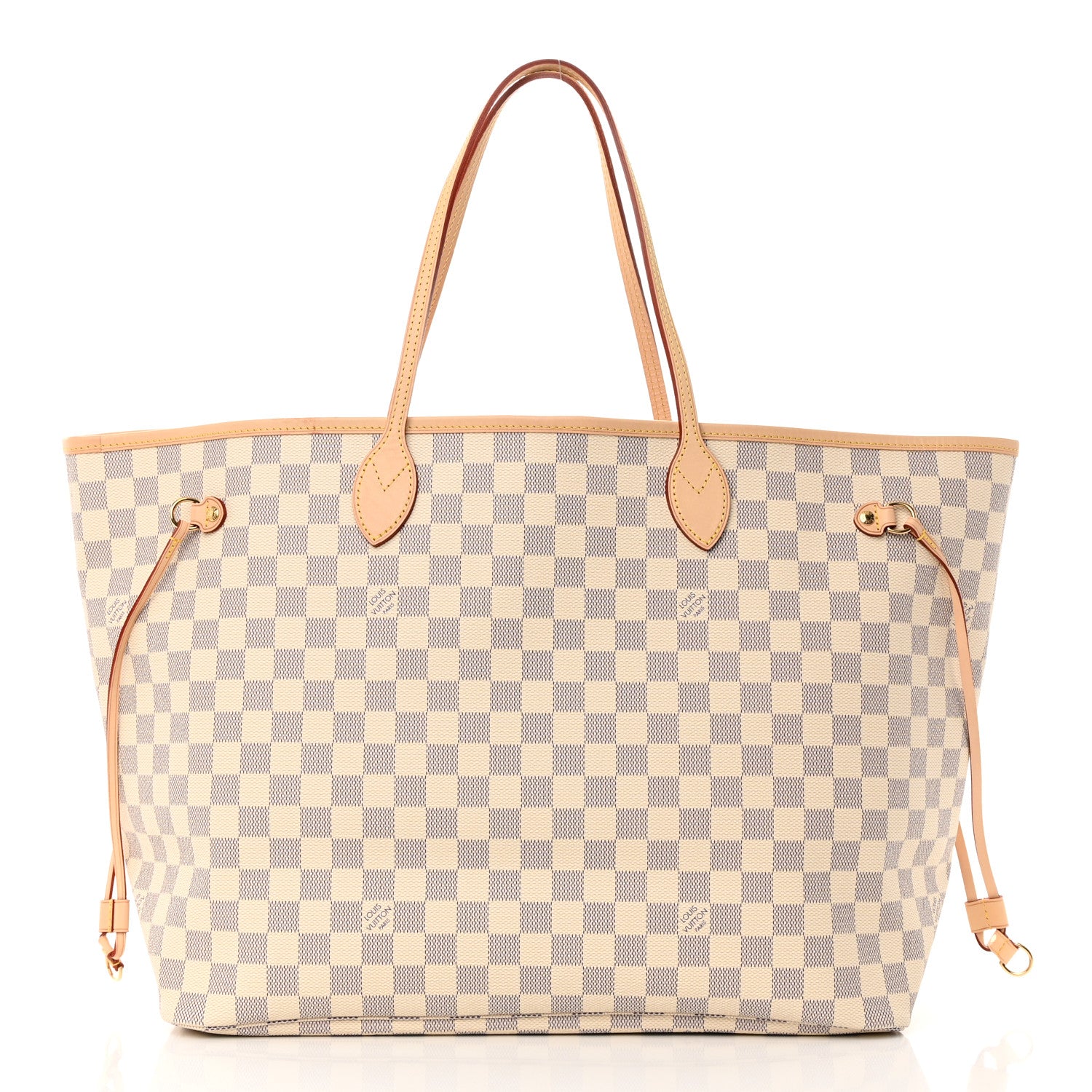 Louis Vuitton Damier Azur Neo Neverfull GM Rose Ballerine 3 of 13