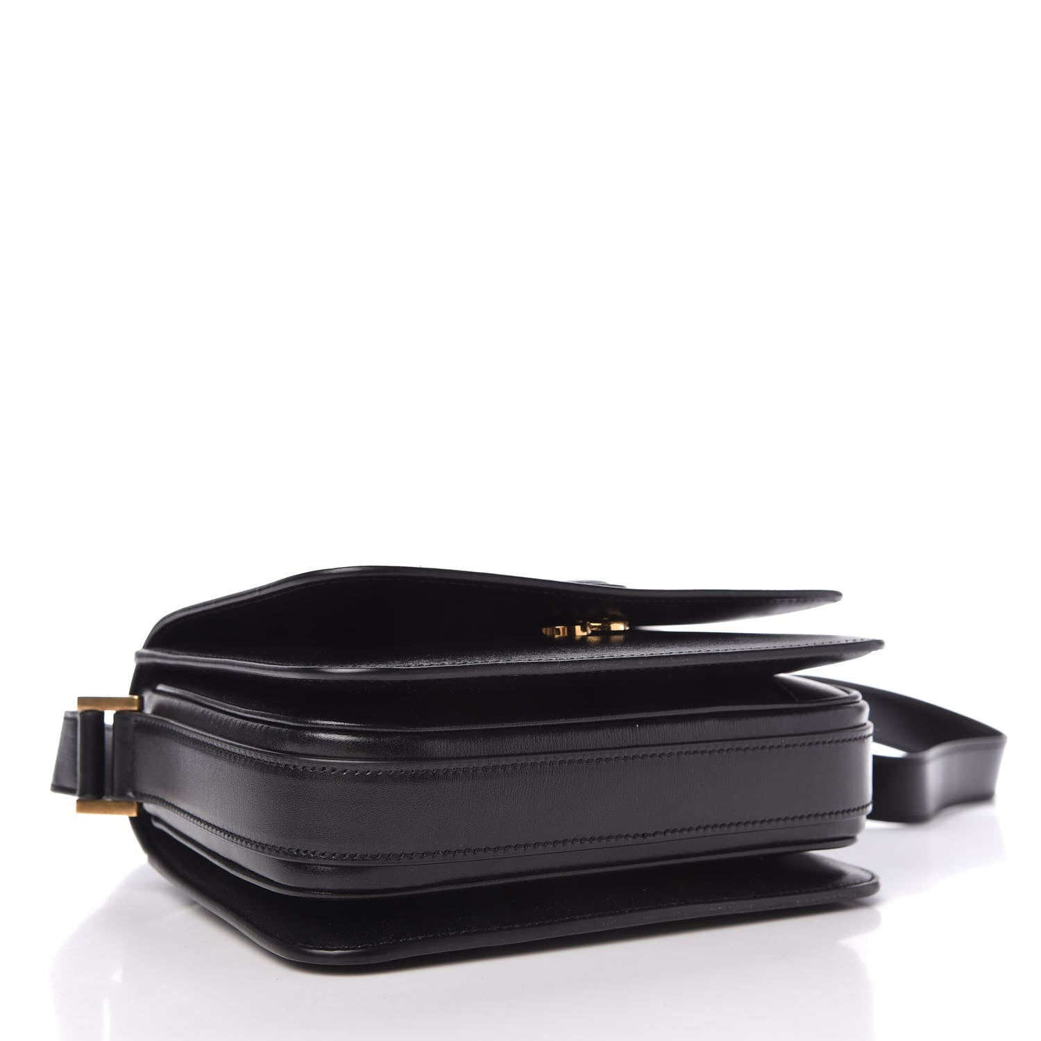 Saint Laurent Calfskin Le 61 Shoulder Bag Black 4 of 10