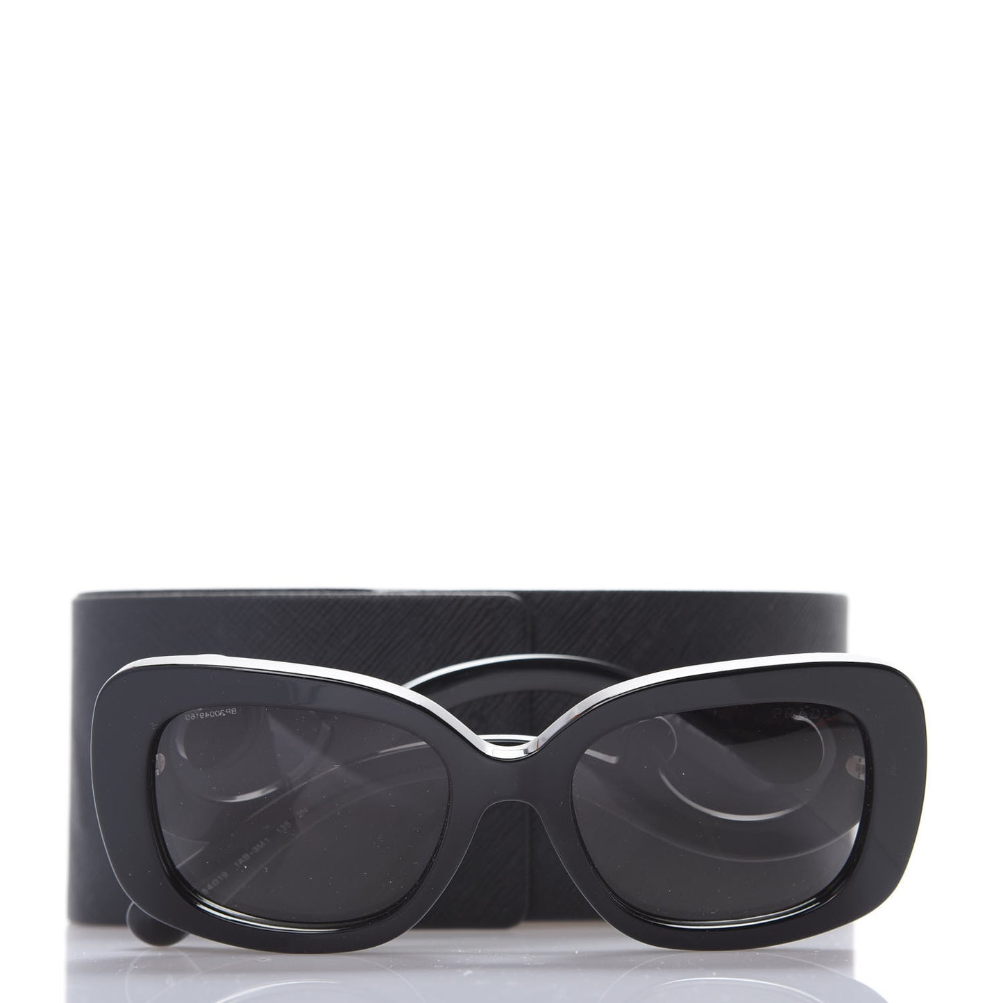 Acetate Baroque Sunglasses SPR 27O Black