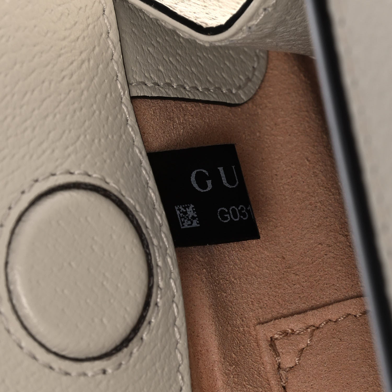 Gucci GG Supreme Monogram Flora Web Small Ophidia Chain Shoulder Bag White 8 of 14
