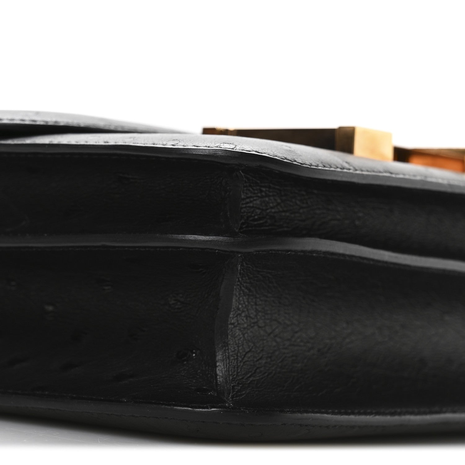 Hermes Ostrich Constance 24 Black 10 of 12