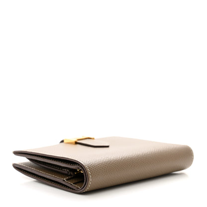 Hermes Epsom Bearn Compact Wallet Etoupe 4 of 10