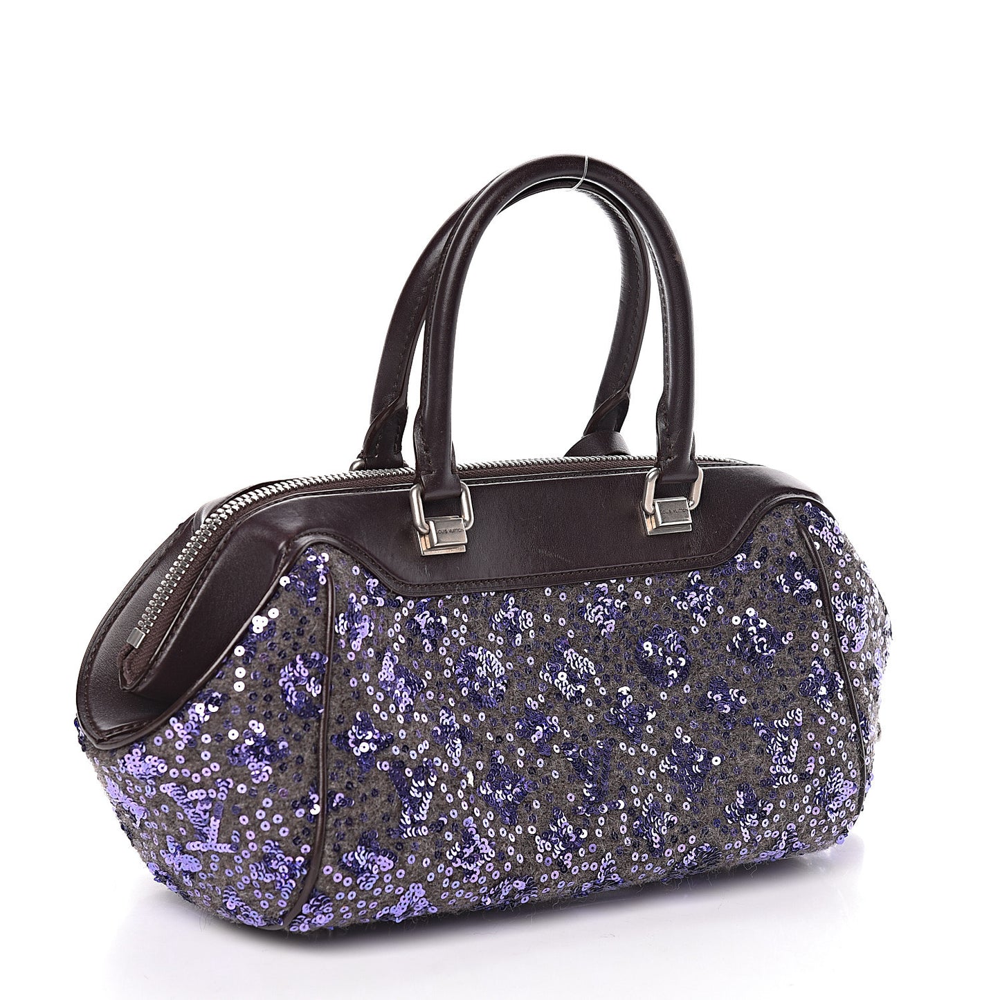 Sequin Monogram Sunshine Express Baby Purple