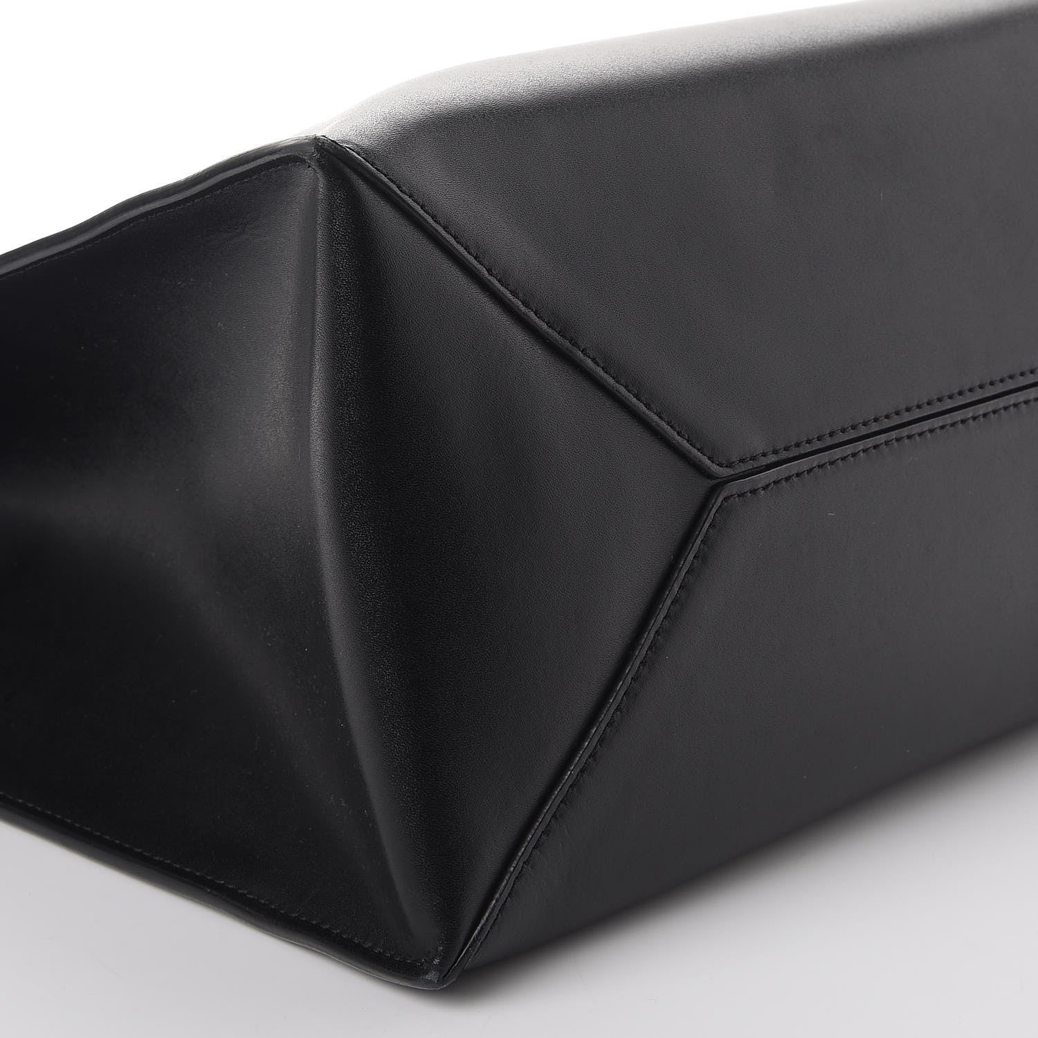 Givenchy Calfskin Logo Debossed Medium Shopper Tote Black 15 of 15