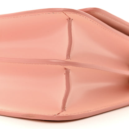 Burberry Calfskin Monogram Embossed Small TB Chain Bag Blush Pink 10 of 16