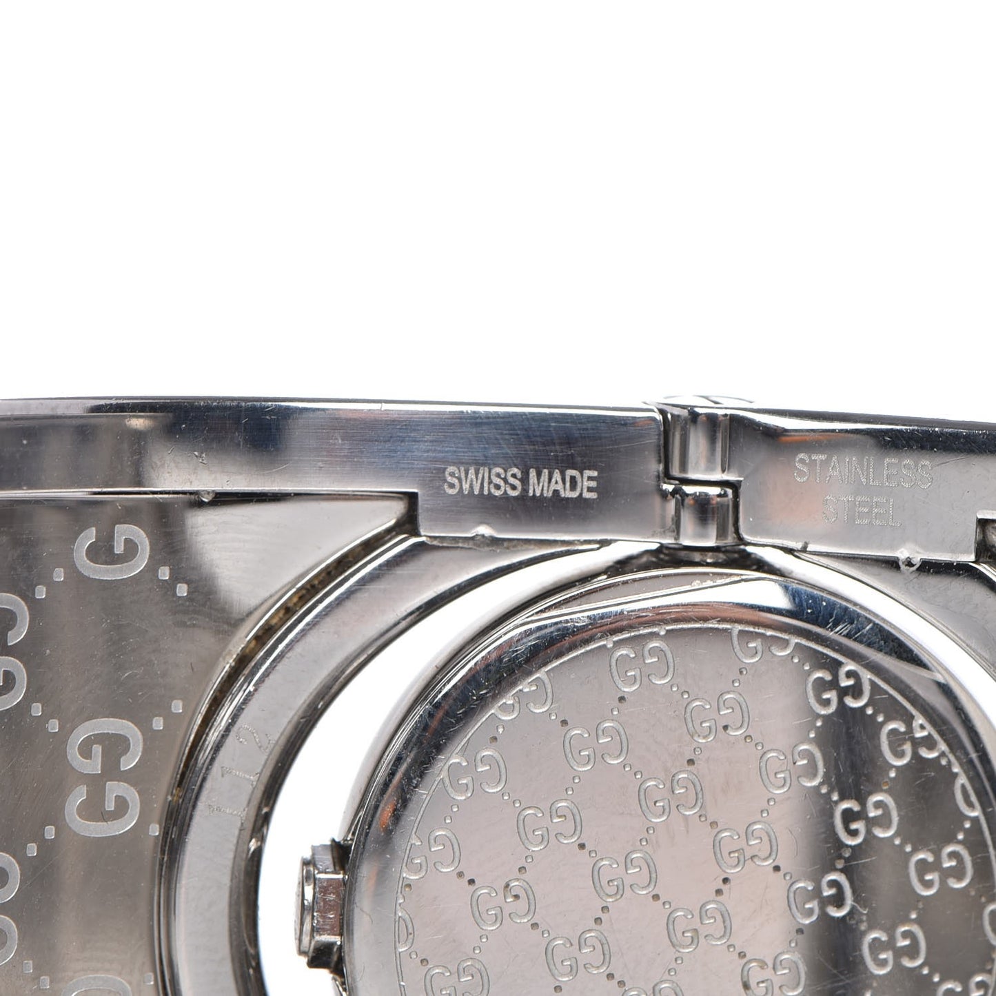 Stainless Steel Canvas Mother of Pearl 33mm Twirl Quartz Watch