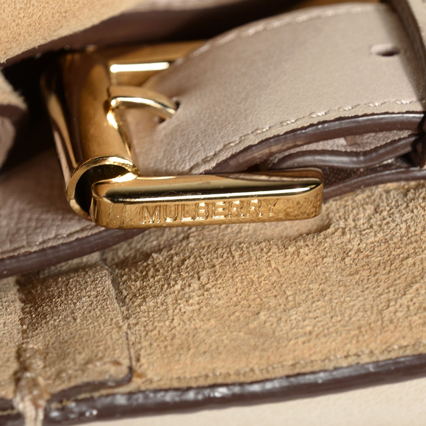Soft Matte Leather Cookie Bayswater Pebble Beige