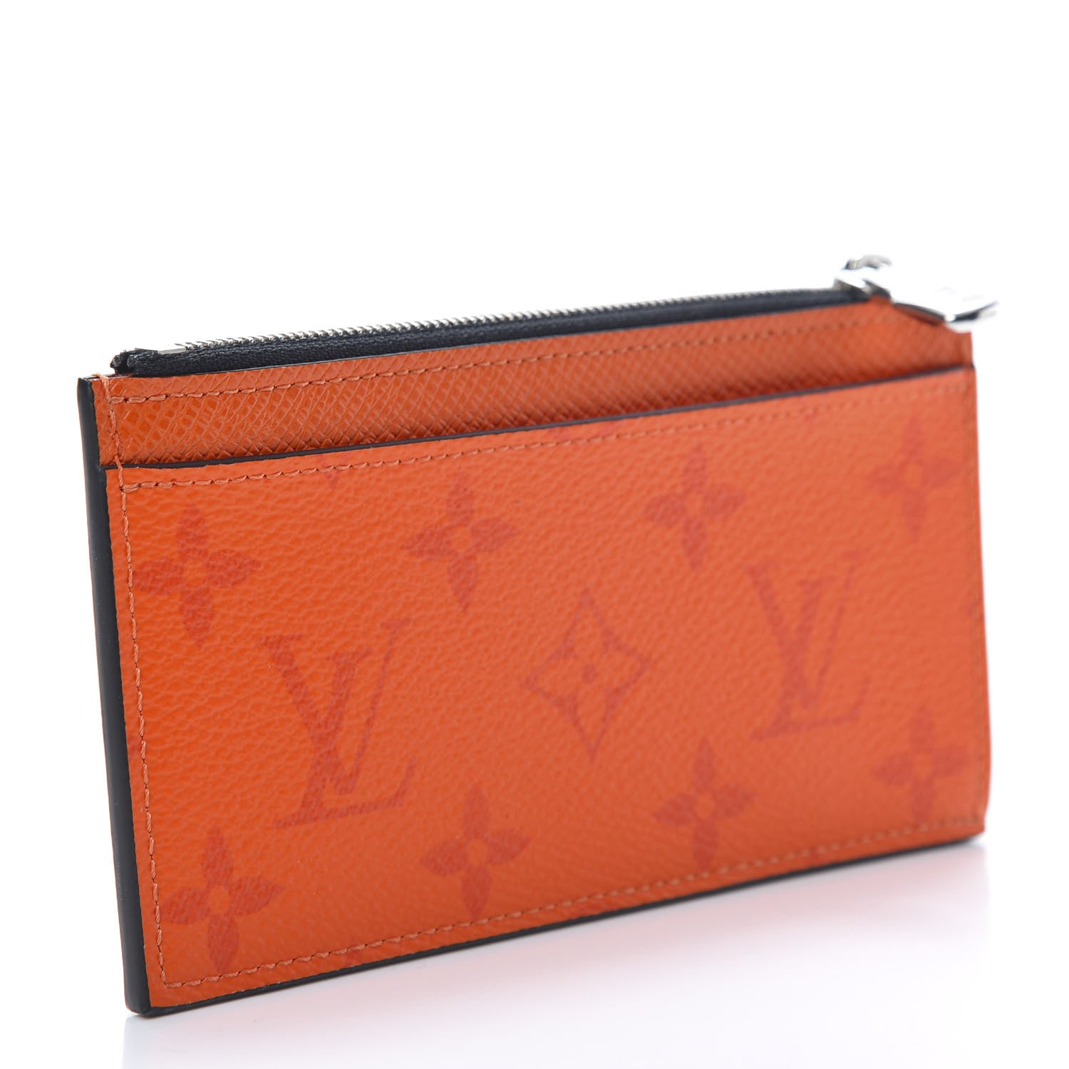 Louis Vuitton Taigarama Coin Card Holder Orange 3 of 8