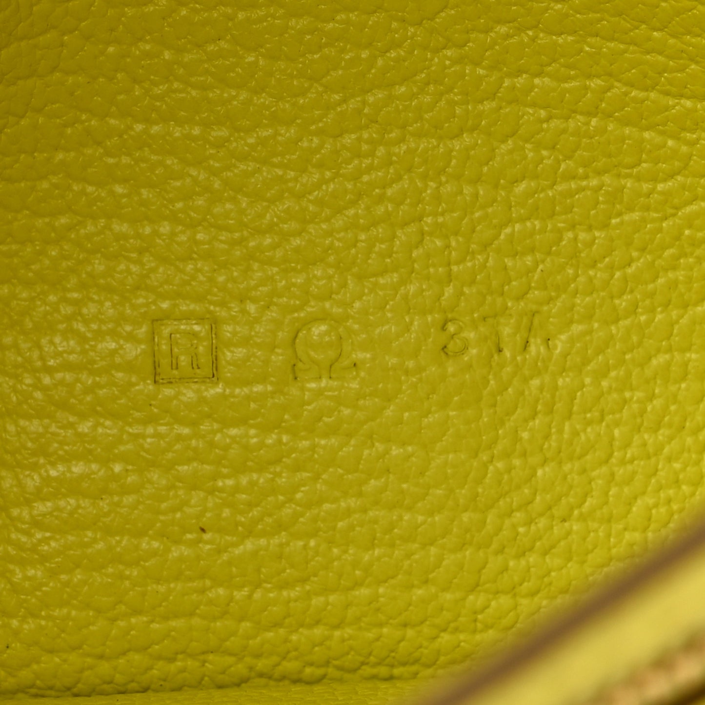Chevre Mysore Bearn Gusset Wallet Lime