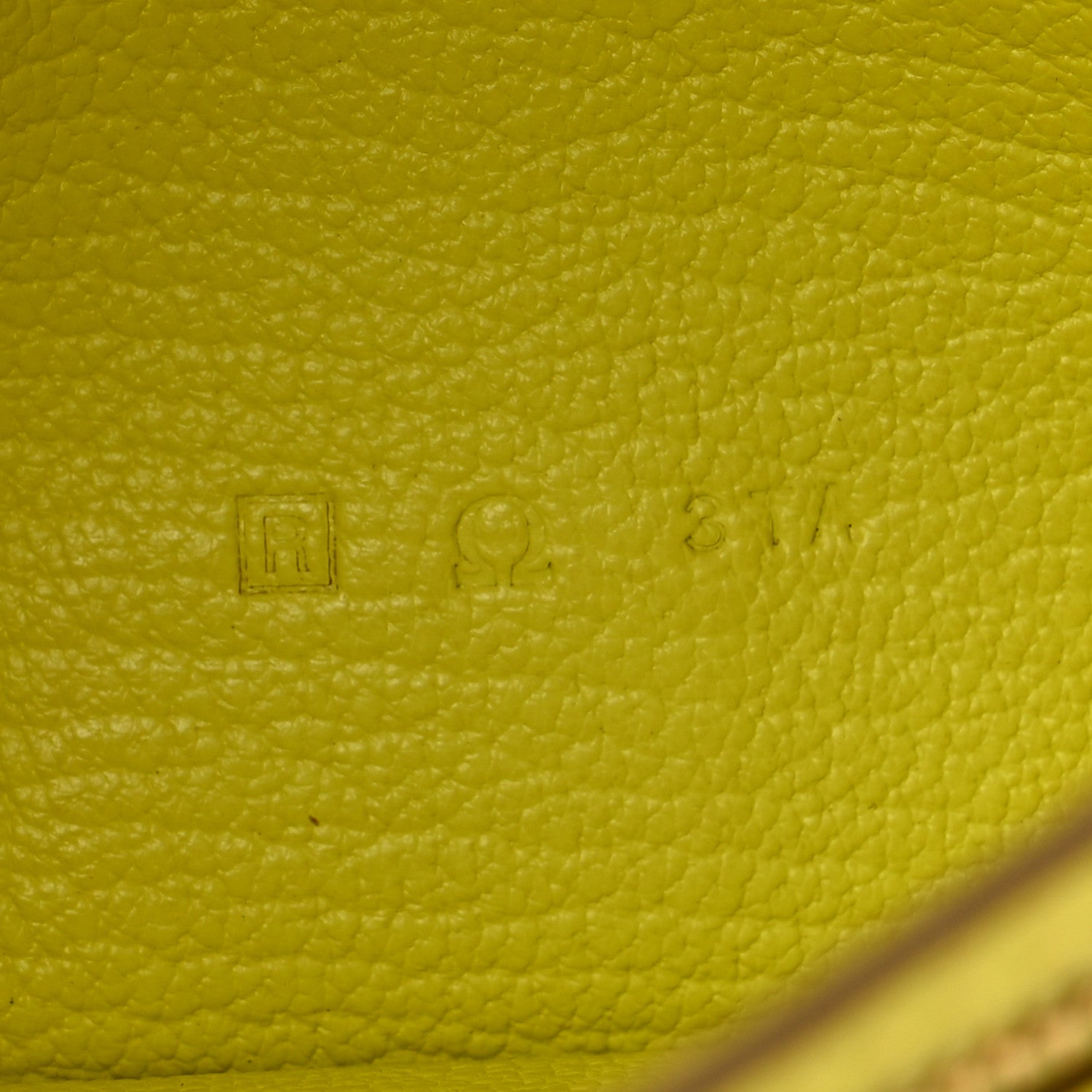 Hermes Chevre Mysore Bearn Gusset Wallet Lime 7 of 12