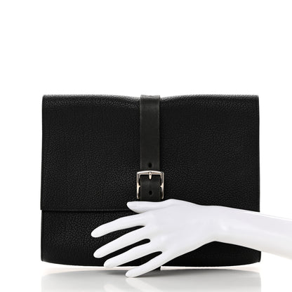 Hermes Negonda Vache Hunter Etriviere II Folder Black 2 of 7