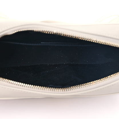 Saint Laurent Calfskin Matelasse Monogram Lou Camera Bag Crema Soft 5 of 7
