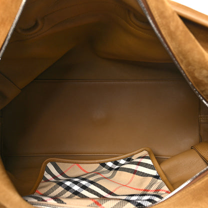 Burberry Suede B Clip Holdall Hebden Hebden 4 of 8