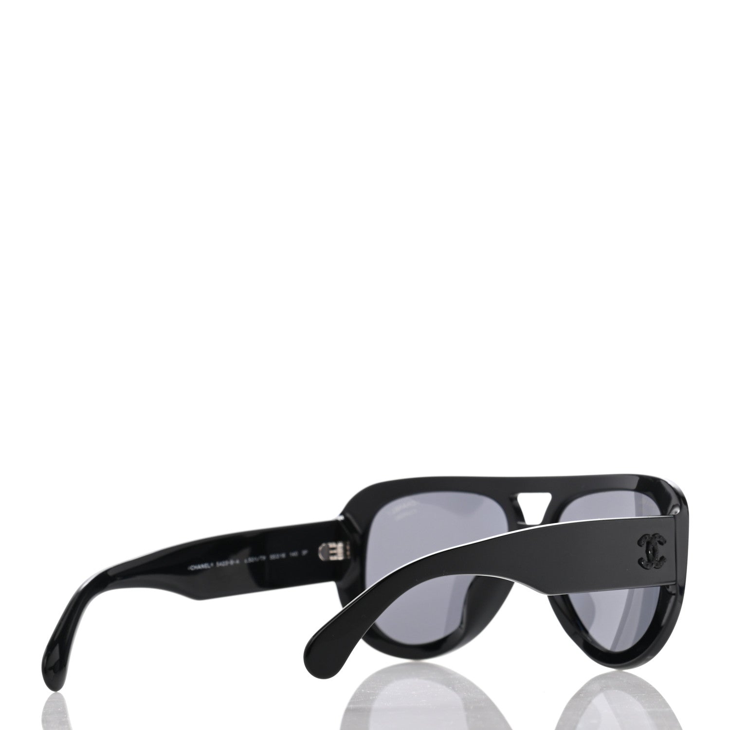 Chanel Resin Sunglasses 5423-B Black 4 of 8