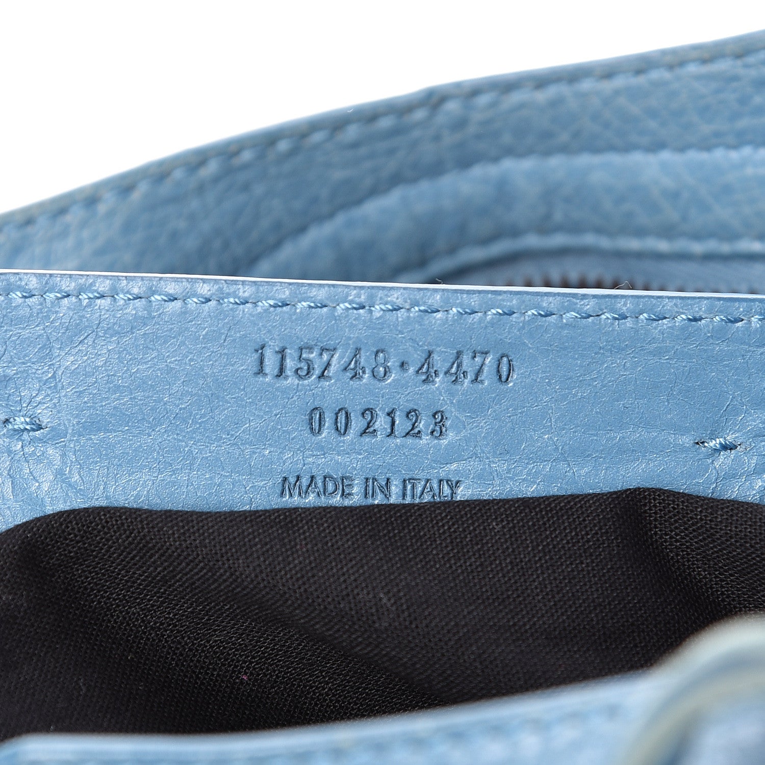 Balenciaga Agneau Classic Hardware City Bleu Indigo 7 of 16