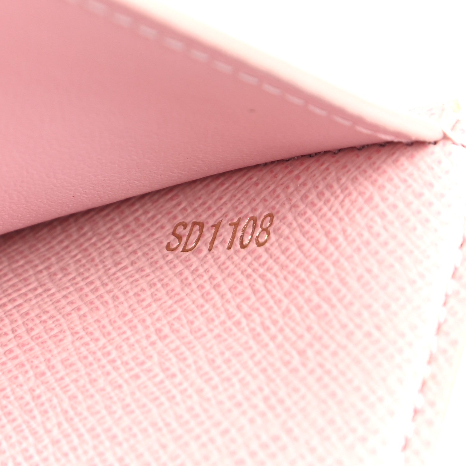 Louis Vuitton Damier Azur Victorine Wallet Rose Ballerine 7 of 7