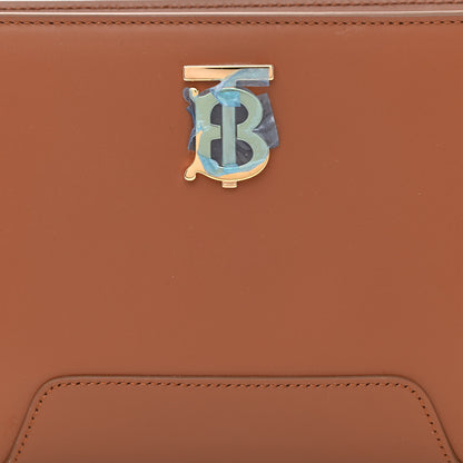 Burberry Smooth Calfskin TB Shoulder Bag Warm Tan 7 of 9