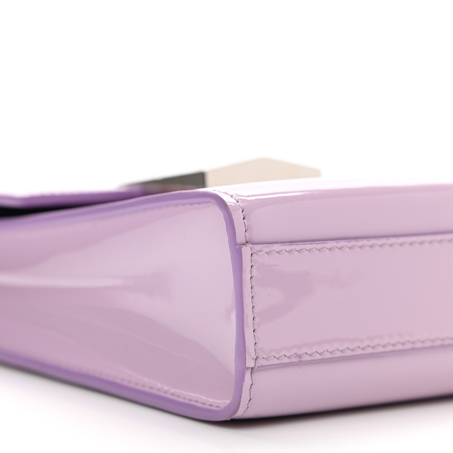 Givenchy Patent Calfskin Mini Vertical 4G Bag Lilac 9 of 10
