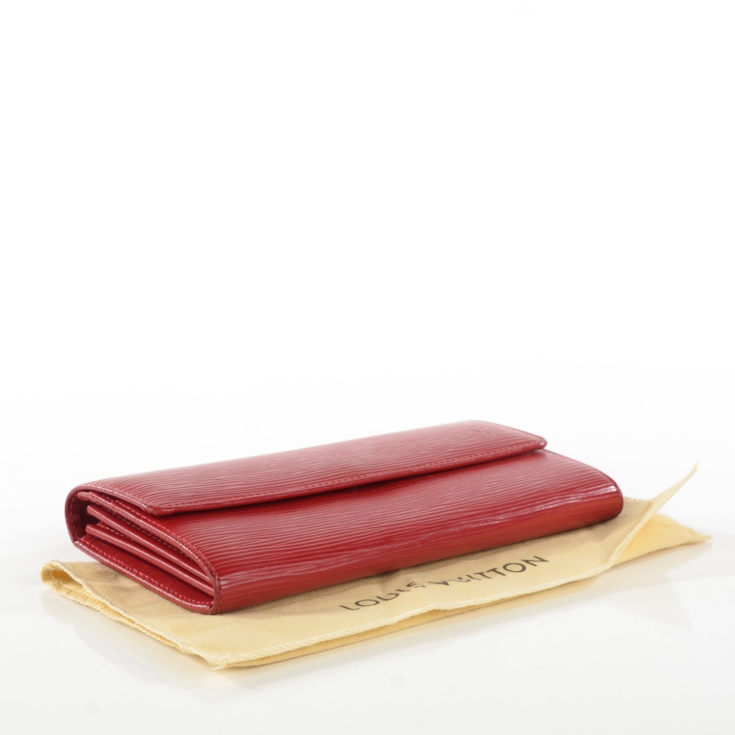 Epi Sarah Wallet Rouge