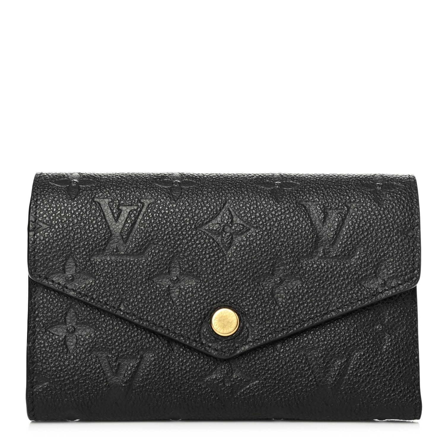 Louis Vuitton Empreinte Compact Curieuse Wallet Black 1 of 6