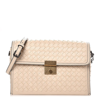 Bottega Veneta Nappa Intrecciato Small Messenger Cameo 1 of 10