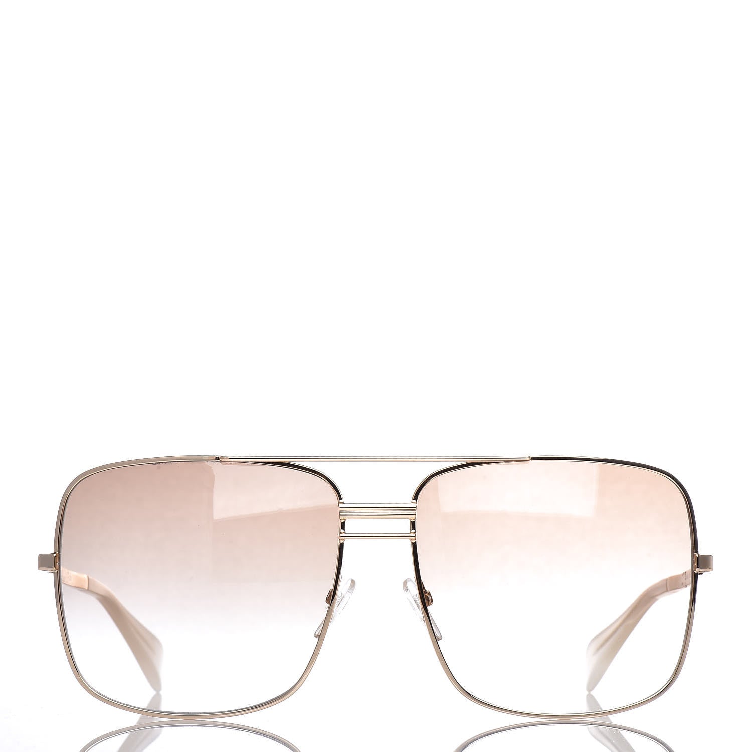 Celine Metal Sunglasses CL 41808/S Gold 2 of 7