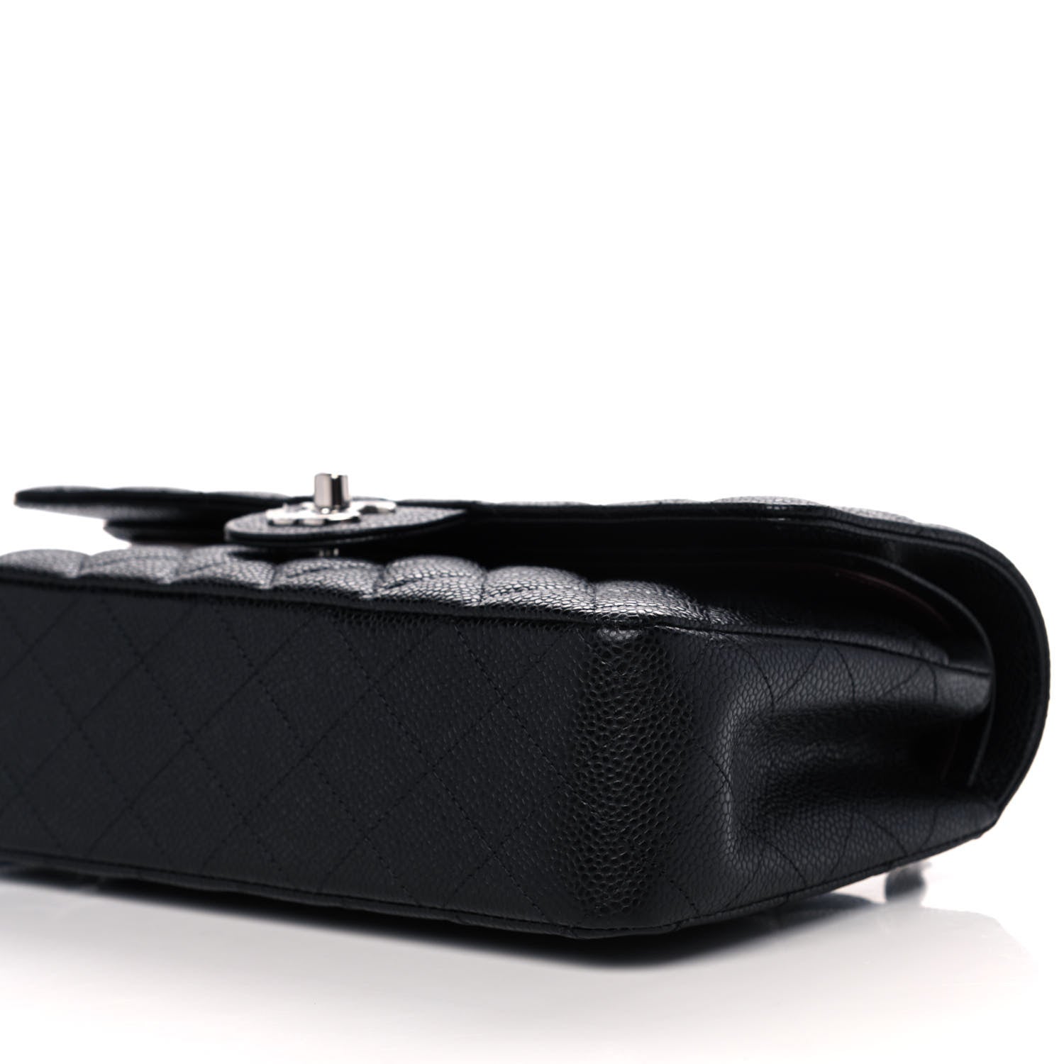Chanel Caviar Quilted Medium Double Flap Black 10 of 10