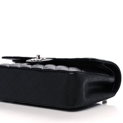 Chanel Caviar Quilted Medium Double Flap Black 10 of 10