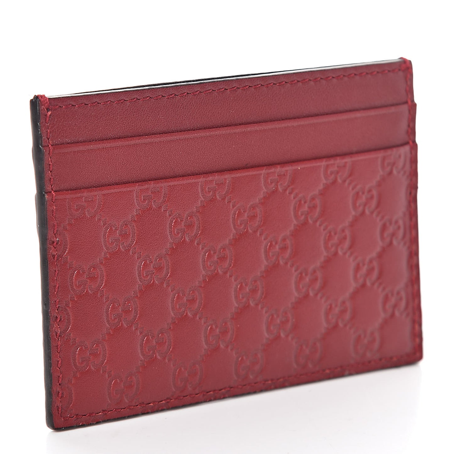 Microguccissima Card Holder Red