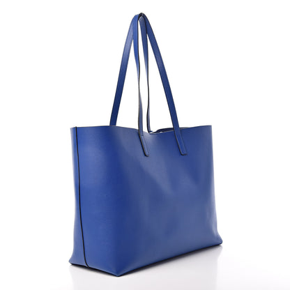 Saint Laurent Calfskin Large Shopping Tote Ultramarine 4 of 11