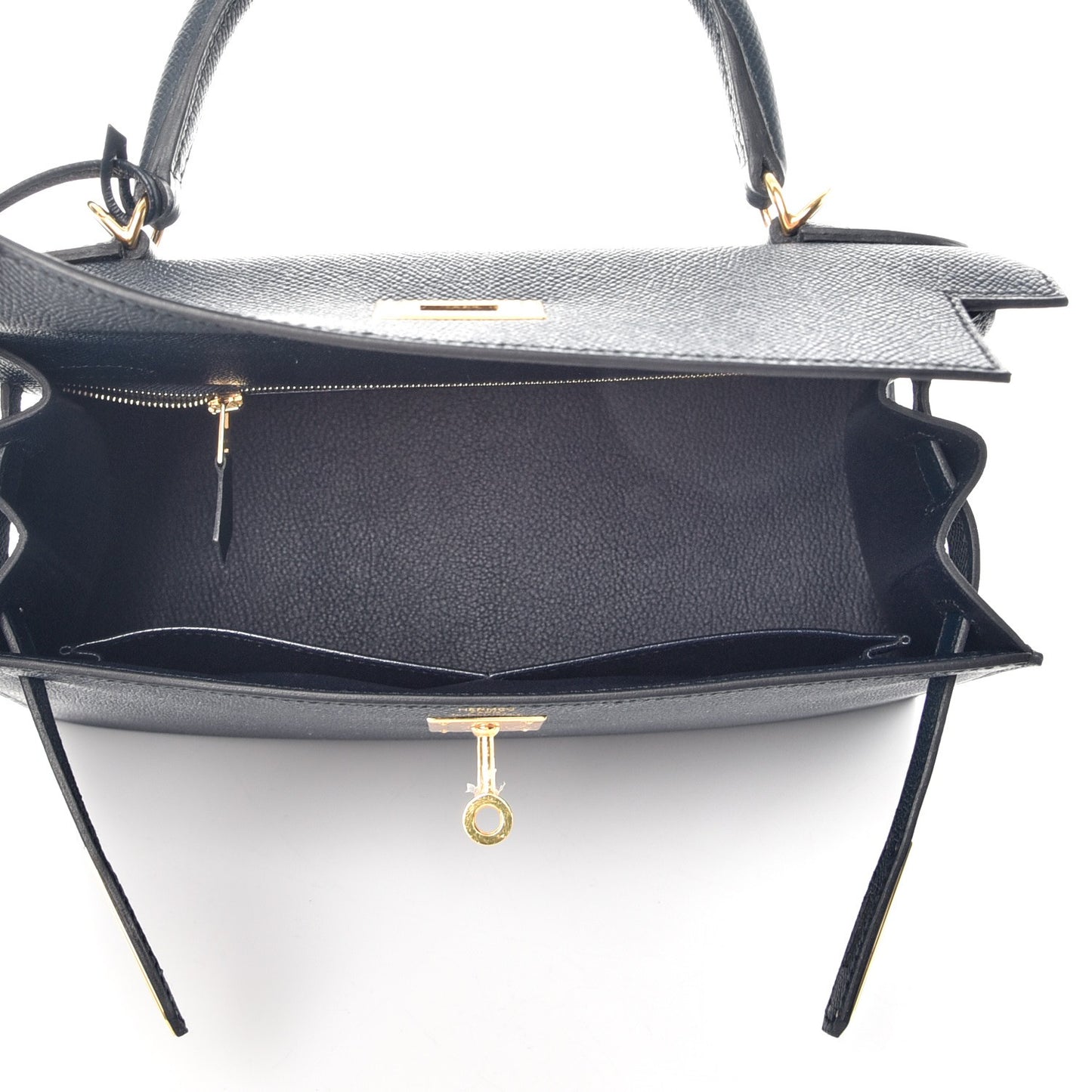 Epsom Kelly Sellier 28 Bleu Indigo