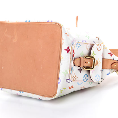 Louis Vuitton Monogram Multicolor Petit Noe White 8 of 14