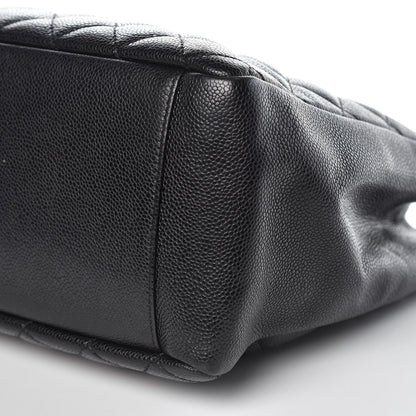 Chanel Caviar Quilted Grand Shopping Tote GST Black 11 of 15