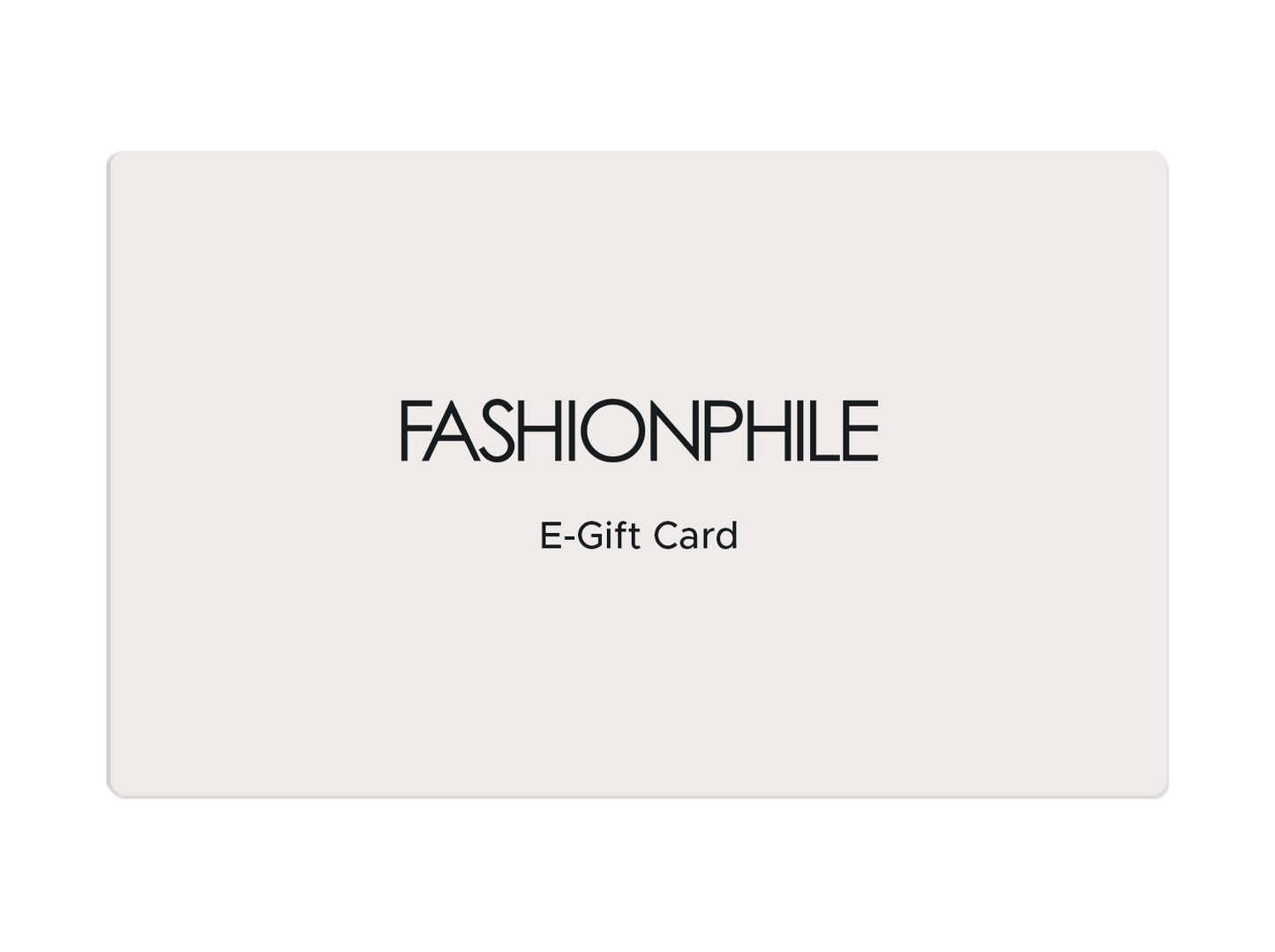 E-Gift Card 